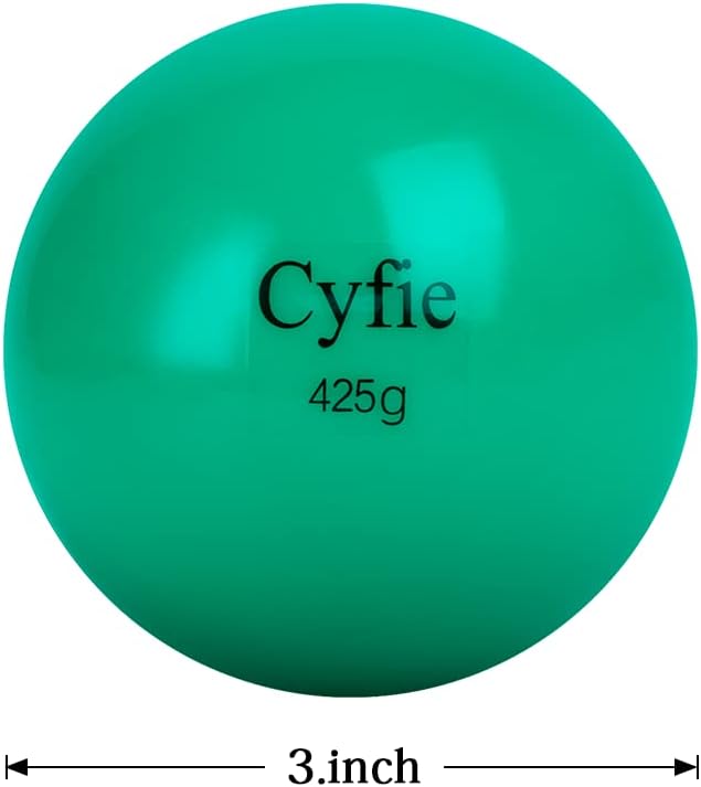 Cyfie ヘビーウェイト 野球/ソフトボール トレーニングボール – 打撃、ピッチング、投球練習用 6個パック