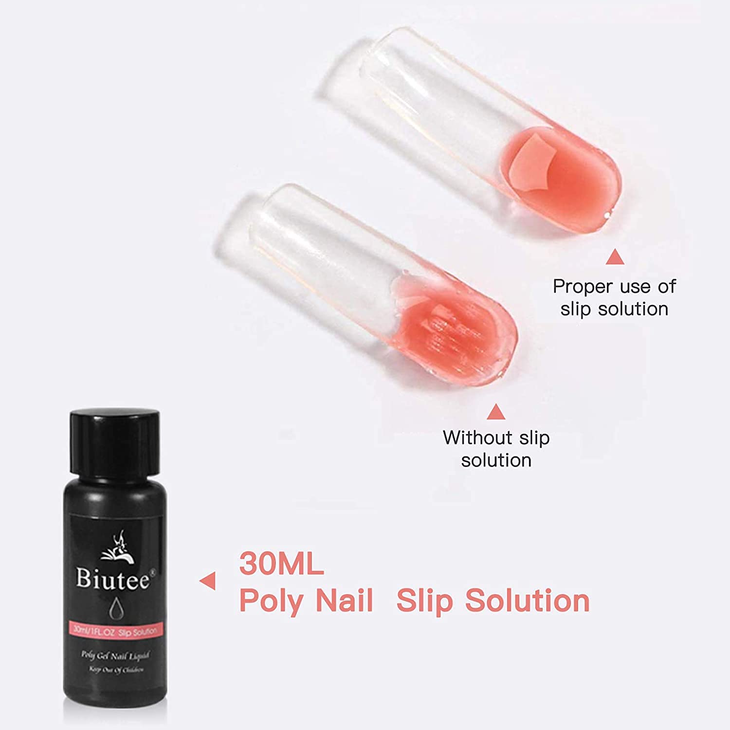 Poly Nail Extension Gel Kit – 7 Colors Builder Gel with Temperature Change, Glitter, Clear & Pink for DIY Manicure at Home