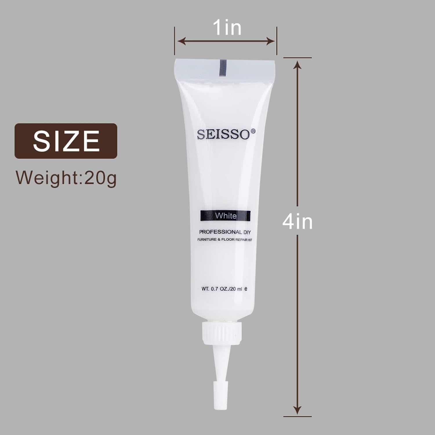 SEISSO 木製家具修理キット – 傷や床の補修に使える12色入りステインフィラー