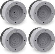 DEWEL Antivibrationspads für Waschmaschine und Trockner, Stoß- und Geräuschunterdrückung, Stabilisatormatte