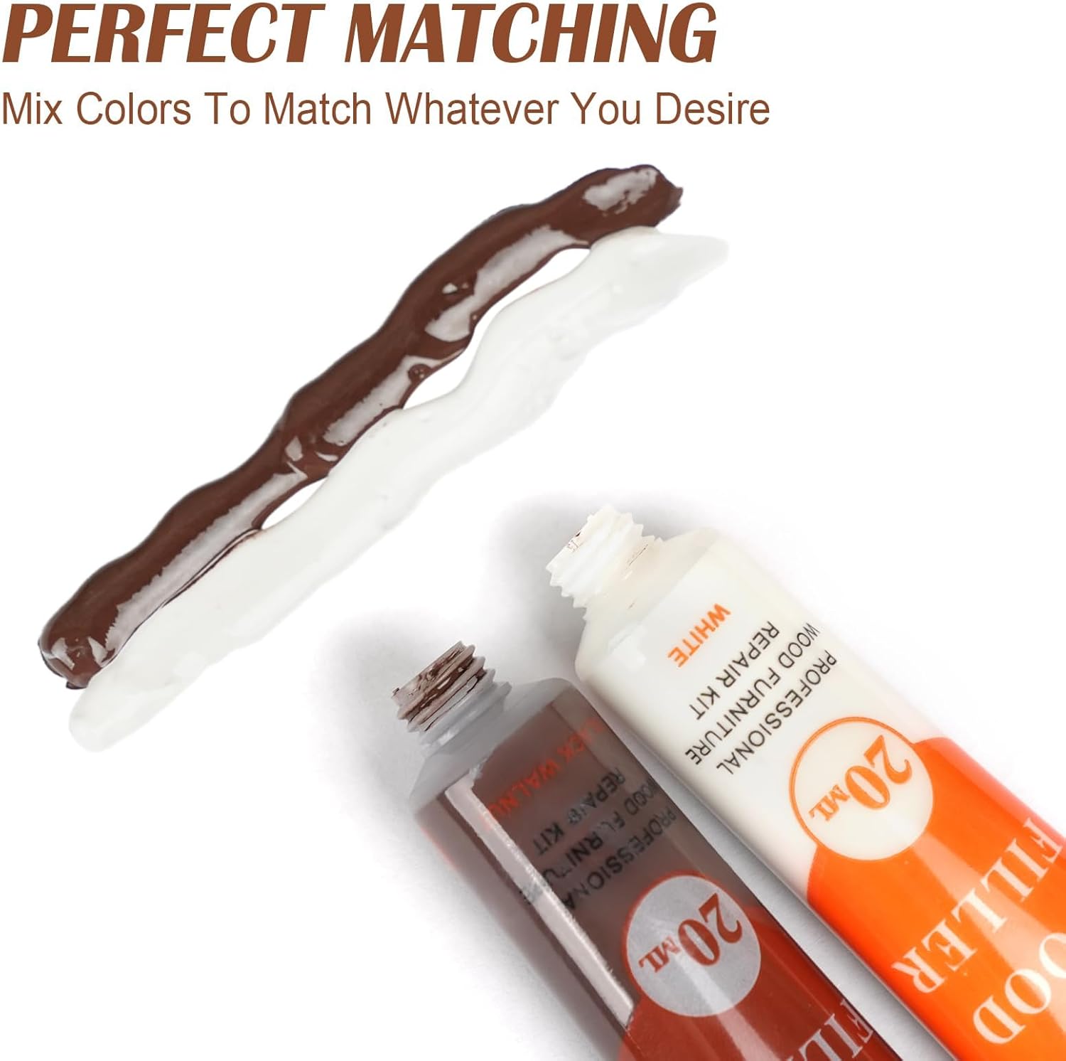 SEISSO 12色木製家具補修キット – 傷補修&タッチアップ