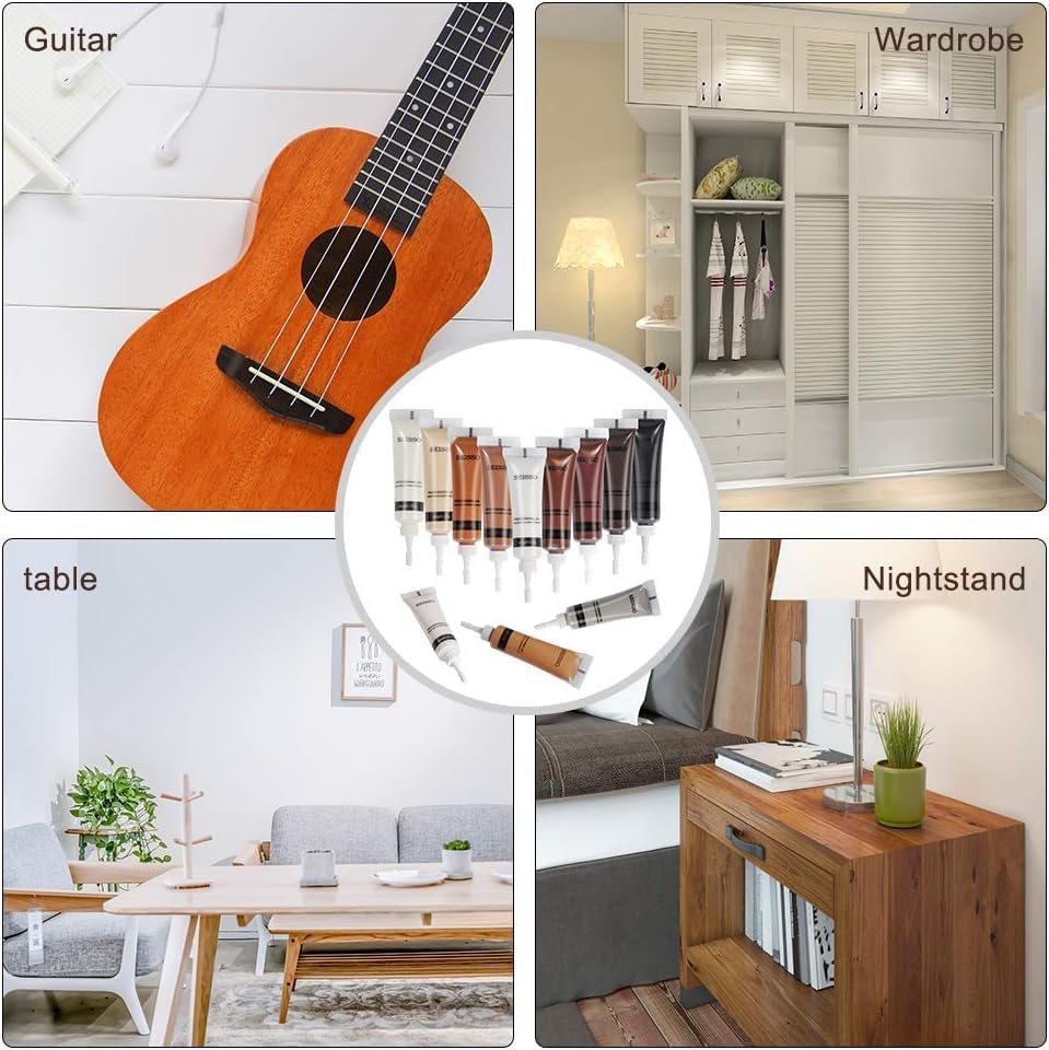 SEISSO 木材補修キット – 傷やひび割れに使える12色タッチアップ