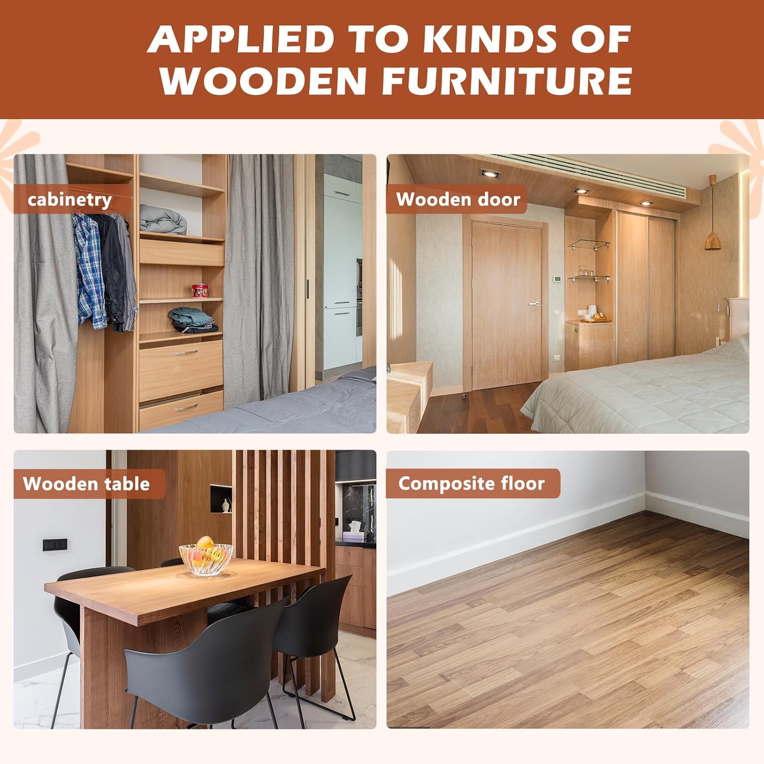 SEISSO 木材補修キット – 傷やひび割れに使える12色タッチアップ