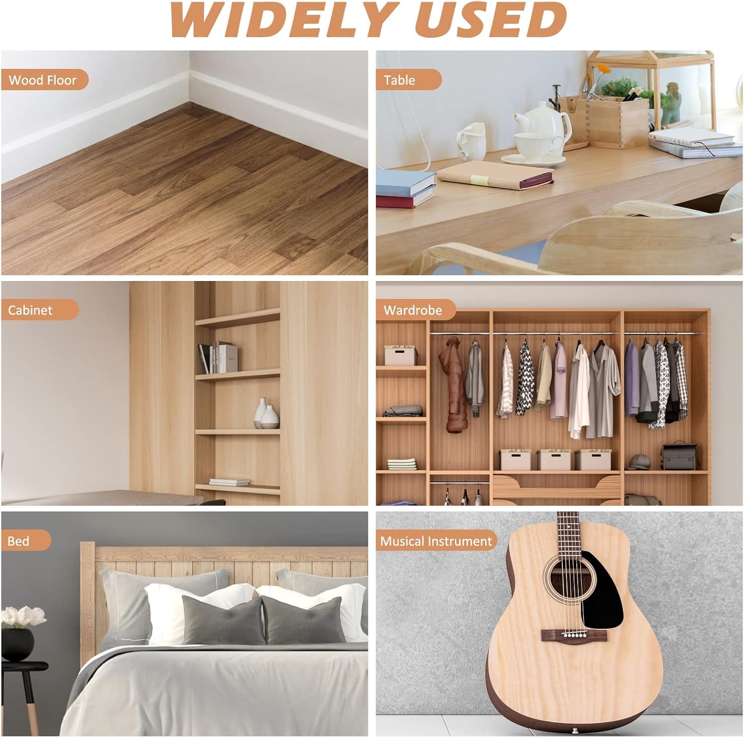 SEISSO 木製家具修理キット – 24色 50個入り フィラー&ツール