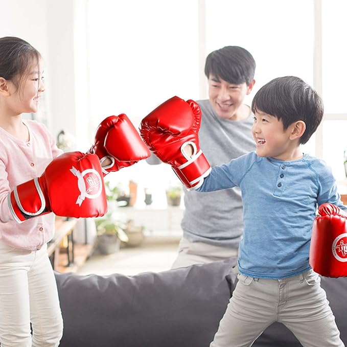 CYFIE Kickboxing Gloves & Pads Set – Punching Mitts for Kids & Adults