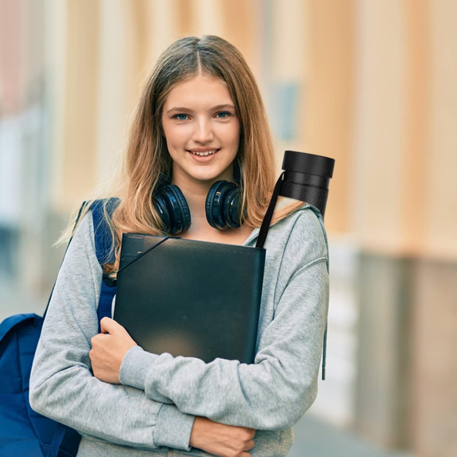 DEWEL 3パック 伸縮式ポスターチューブ 防水 書類・設計図収納 22~34インチ