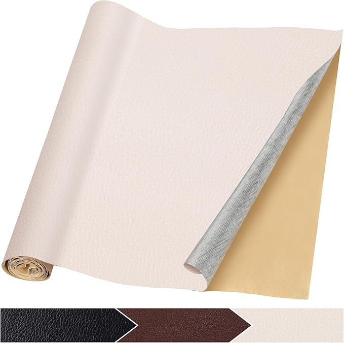 SEISSO 粘着式合成皮革補修パッチ – 40×200cm、丈夫で貼りやすい