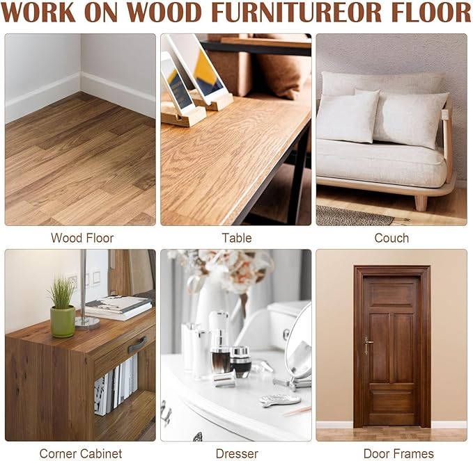 SEISSO 12色木製家具補修キット – 傷補修&タッチアップ