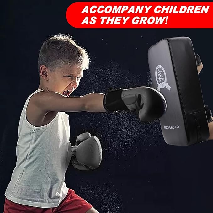 CYFIE Kickboxing Gloves & Pads Set – Punching Mitts for Kids & Adults