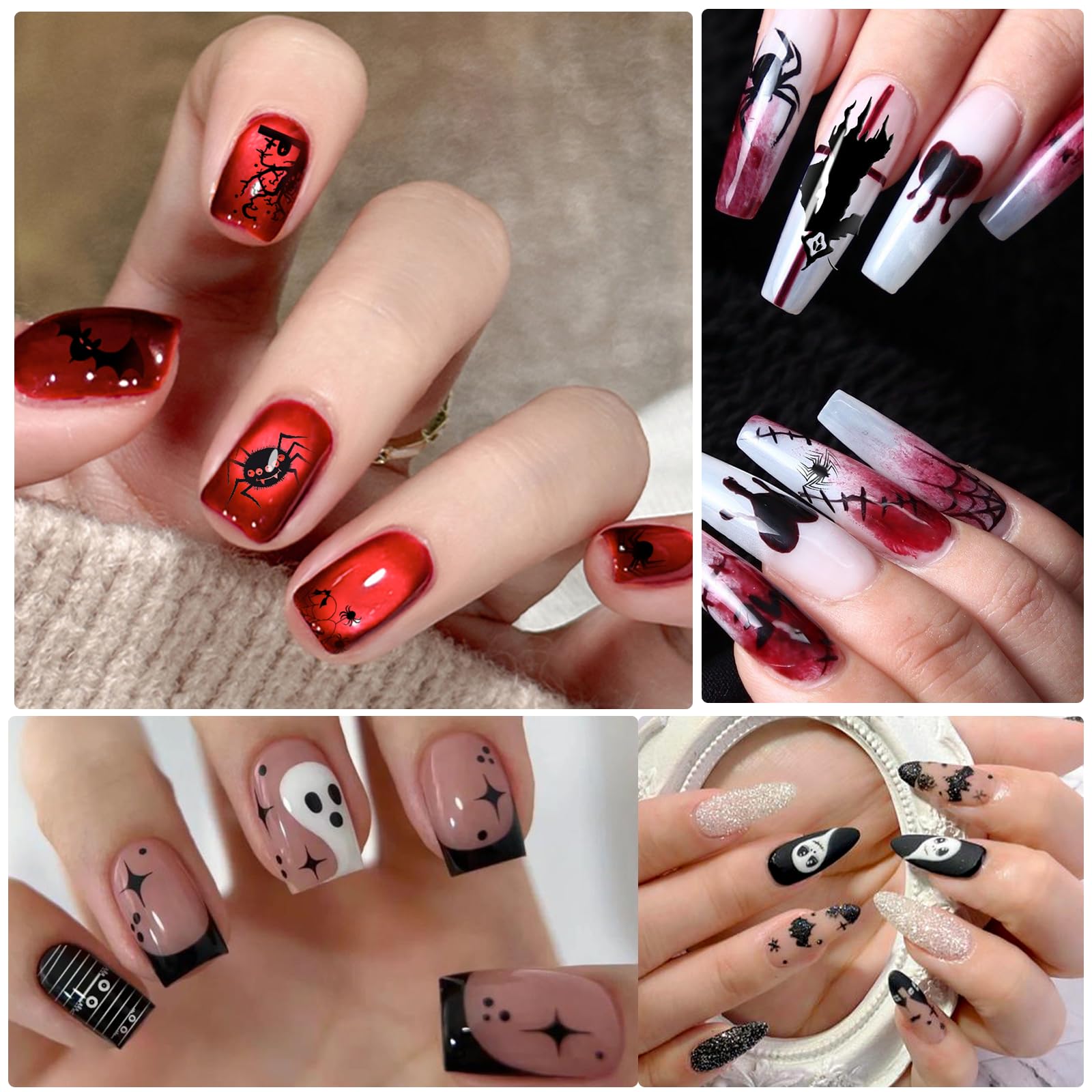 Biutee Nail Stamping Kit – 10PCS French Line Plates with Silicone Stamper for DIY Manicure & Salon Nail Art