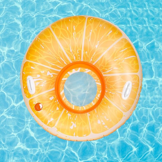 CYFIE 2パック インフレータブル グリッター プールフロート ハンモック ヘビーデューティー ウォーターラフト