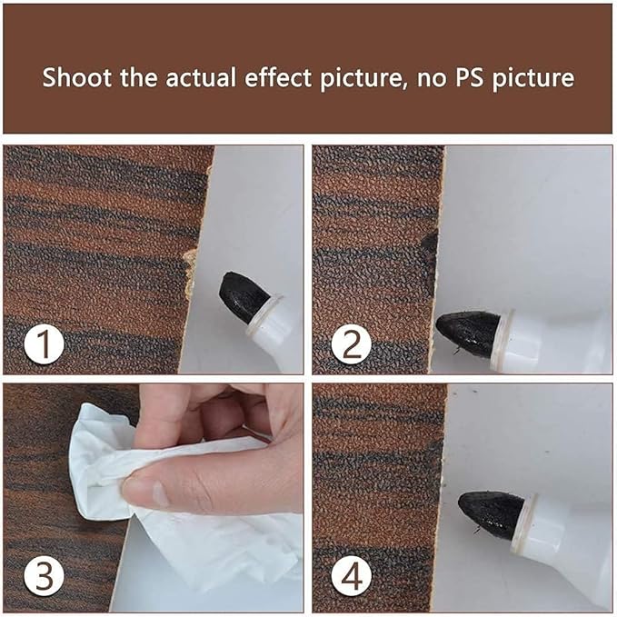 SEISSO 家具修理キット - 傷や汚れに強い木製マーカー&ワックススティック 17本