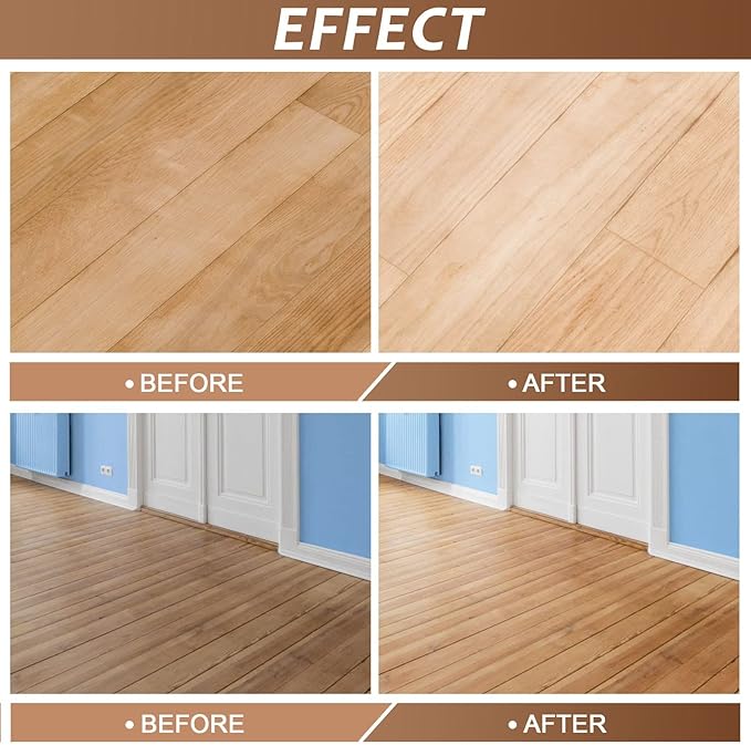 SEISSO Wood Polish Wax for Furniture & Floors – Conditioner, Cleaner & Restorer