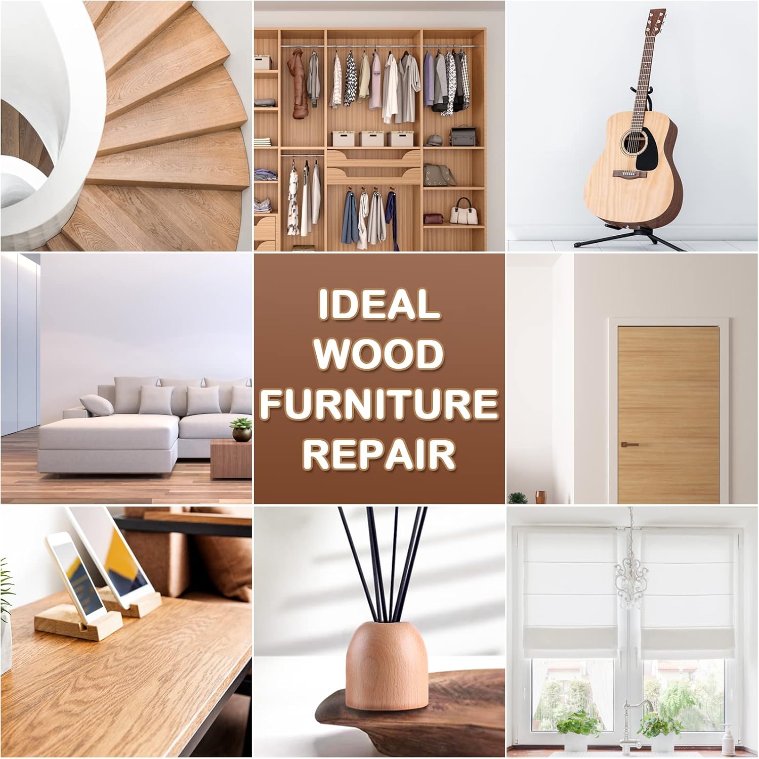 SEISSO Wood Repair Markers – 12 Color Touch Up Pens