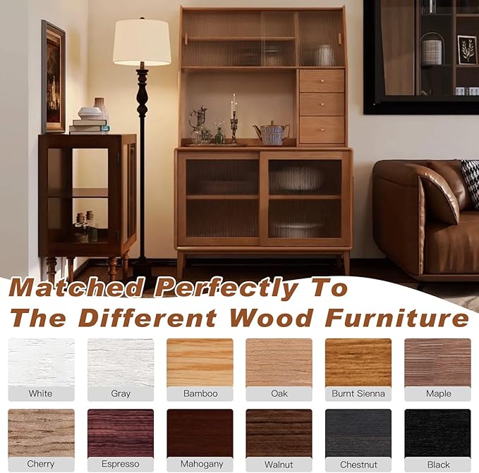 SEISSO Furniture Touch Up Markers – 12 Colors Repair Kit (19 PCS)