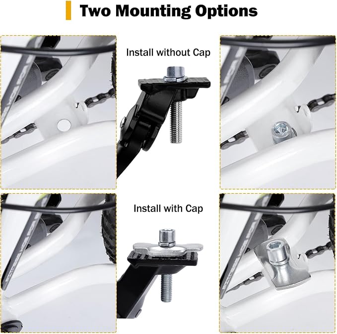 Cyfie Adjustable Bike Kickstand for 18-22"/22-26" Kids and Adult Mountain Road Bikes