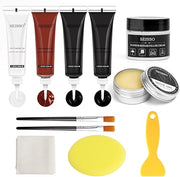 SEISSOレザーリペアキット – ソファ、車のシート、靴の傷や破れを修復