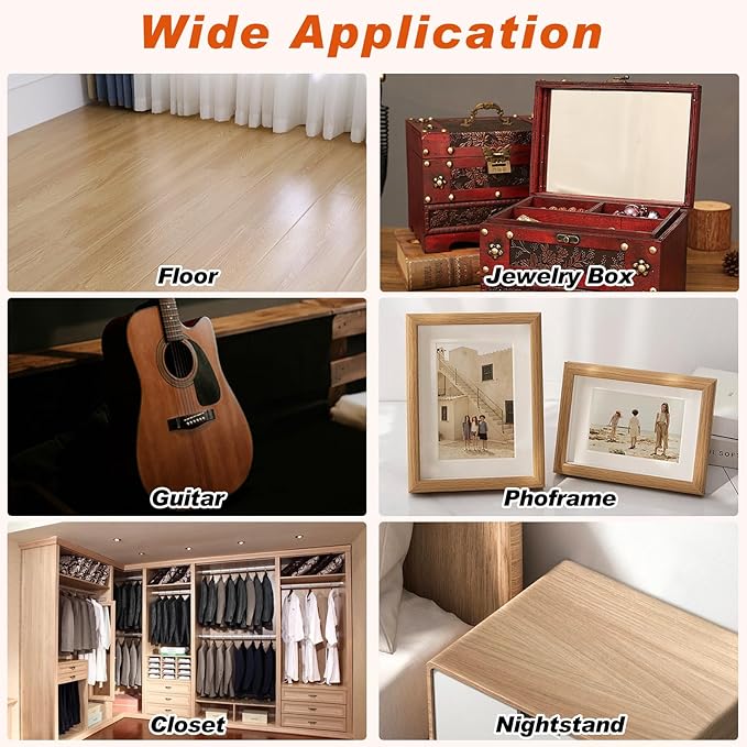 SEISSO 목재 및 가죽용 가구 수리 키트, 스크래치 제거제 업그레이드