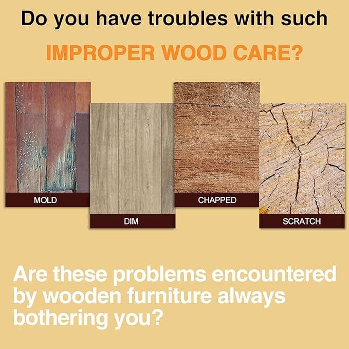 SEISSO Beeswax Furniture Polish for Wood Floors Tables and Cabinets