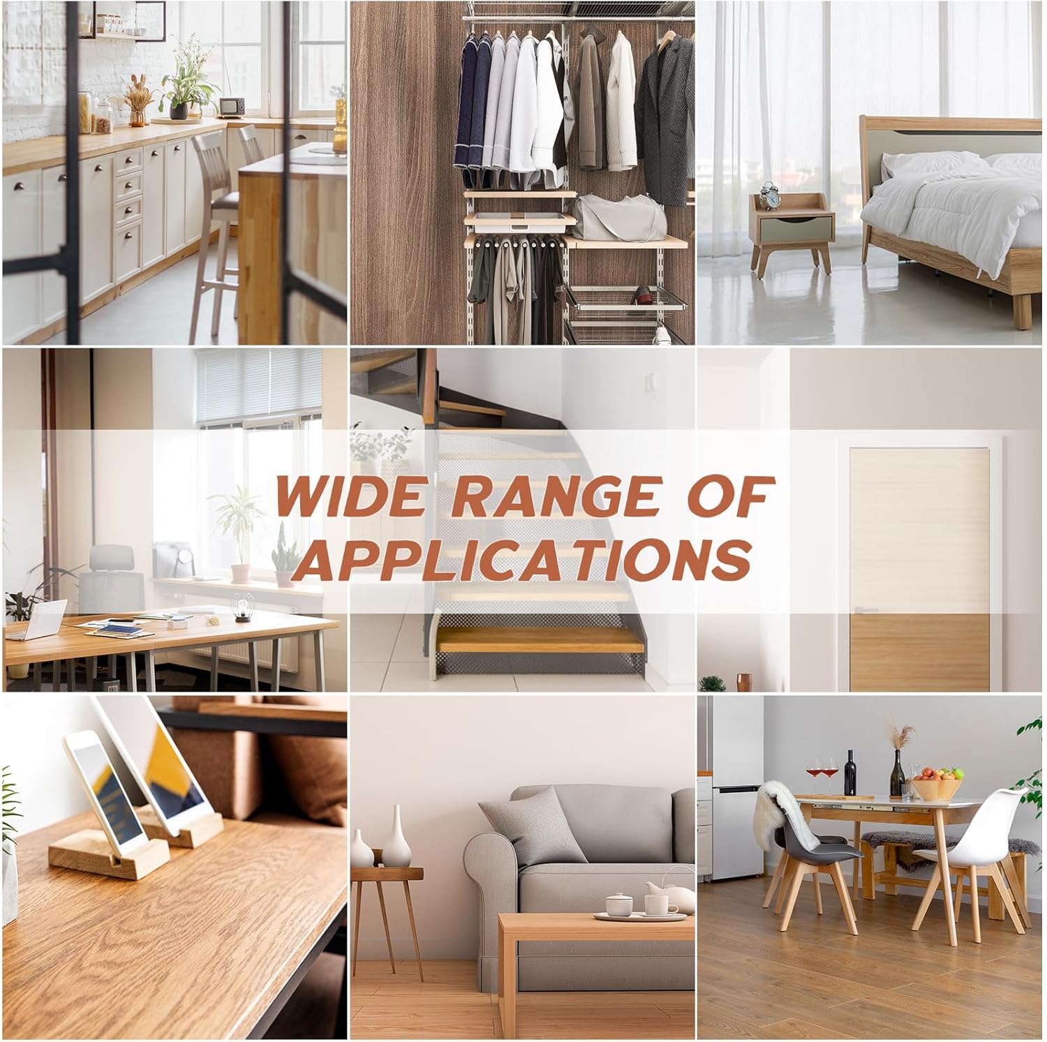 SEISSOP 木材補修キット – 家具修理用フィラー&マーカー 12個