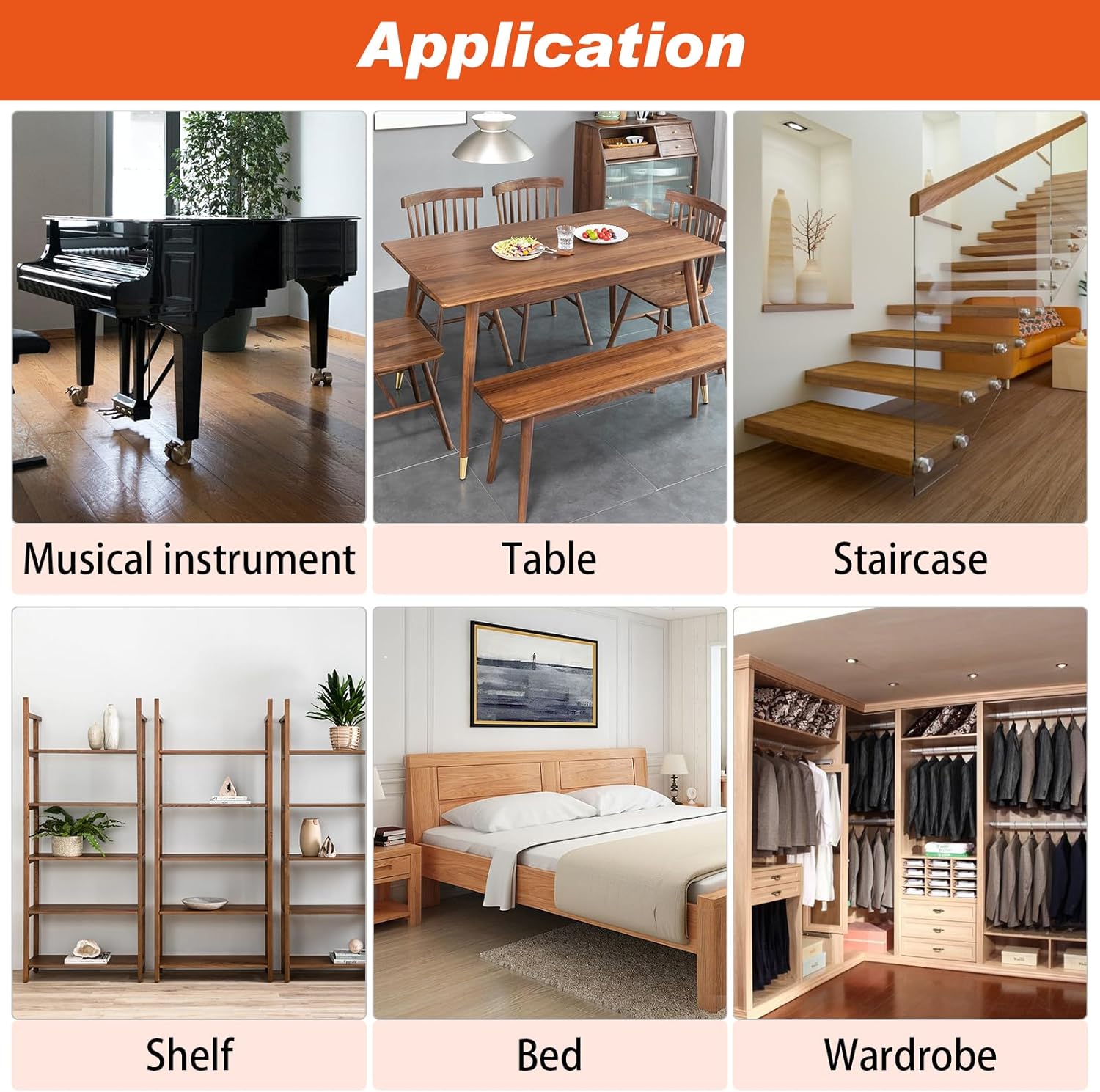 GRPOCHE 42個入り 木材補修キット – 家具・床用補修フィラー&マーカー