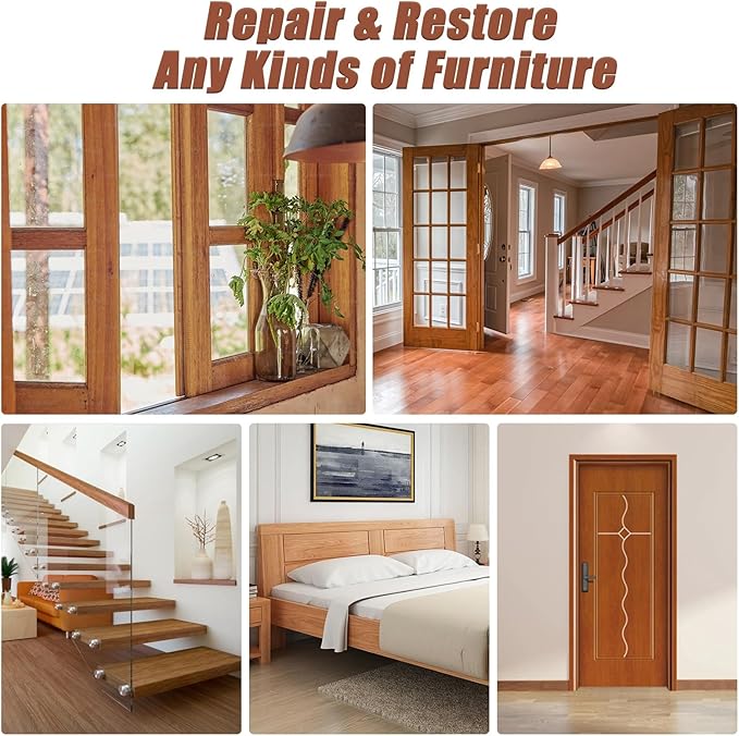 SEISSO 木製家具修理キット – マーカー&フィラー39個