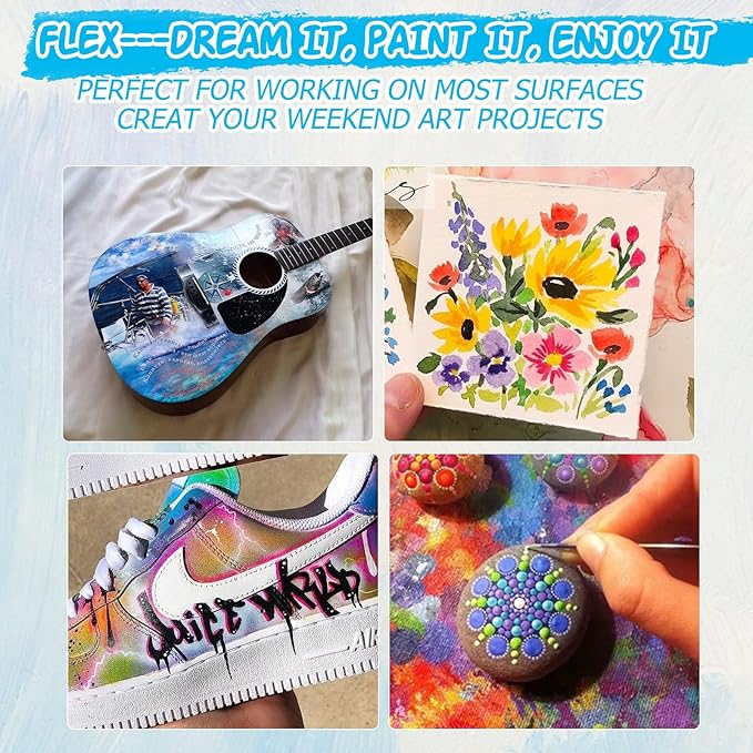 SEISSO レザーペイントキット – 靴の補修・補修用フィラー付き12色