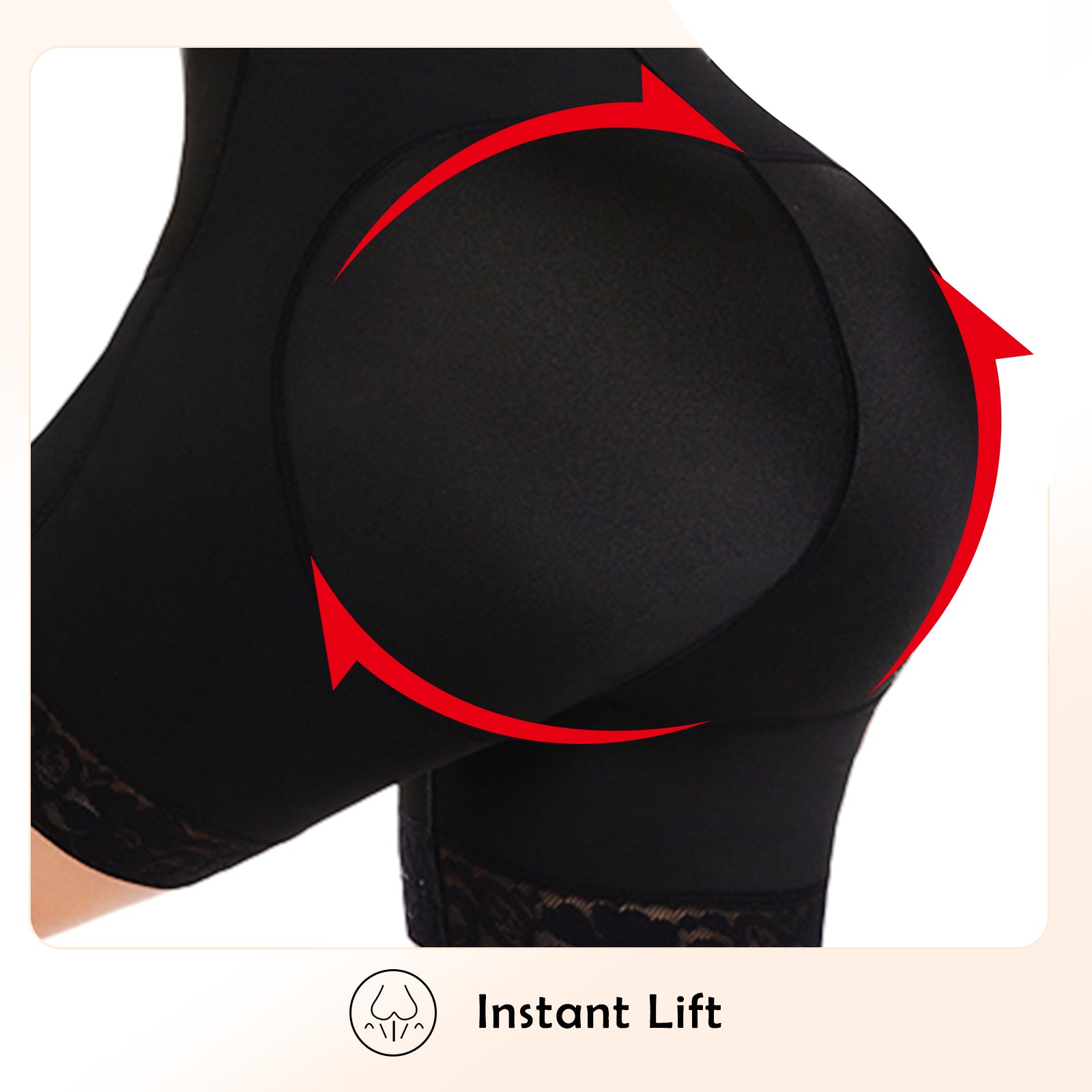 SEISSO Fajas Colombians Shapewear for Women Tummy Control Bodysuit