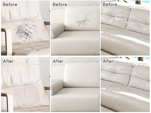 SEISSO 粘着式合成皮革補修パッチ – 40×200cm、丈夫で貼りやすい