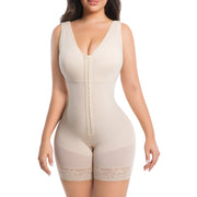 SEISSO Colombian Shapewear for Women – Full Body Tummy Control Bodysuit with Butt Lifter & Zipper Crotch