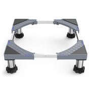 DEWEL 調節可能なミニ冷蔵庫&洗濯機ベーススタンド、容量770ポンド