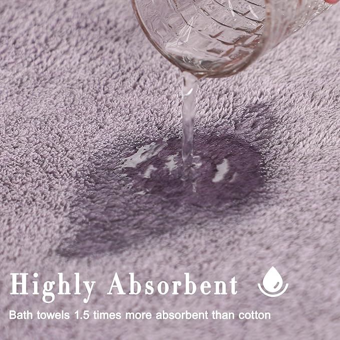 Seisso bath towel with highly absorbent