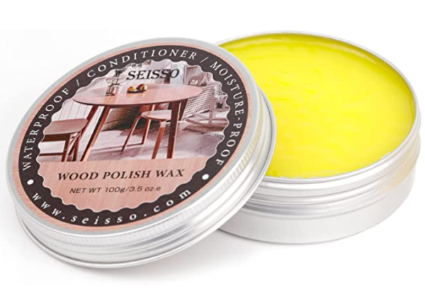 SEISSO 天然蜜蝋ワックス フローリング ワックス 床 木材 100g 木工用 高品質 防水 無色無臭 家具ワックス 変形防止 汚れ防止 湿気防止 ひび割れ防止