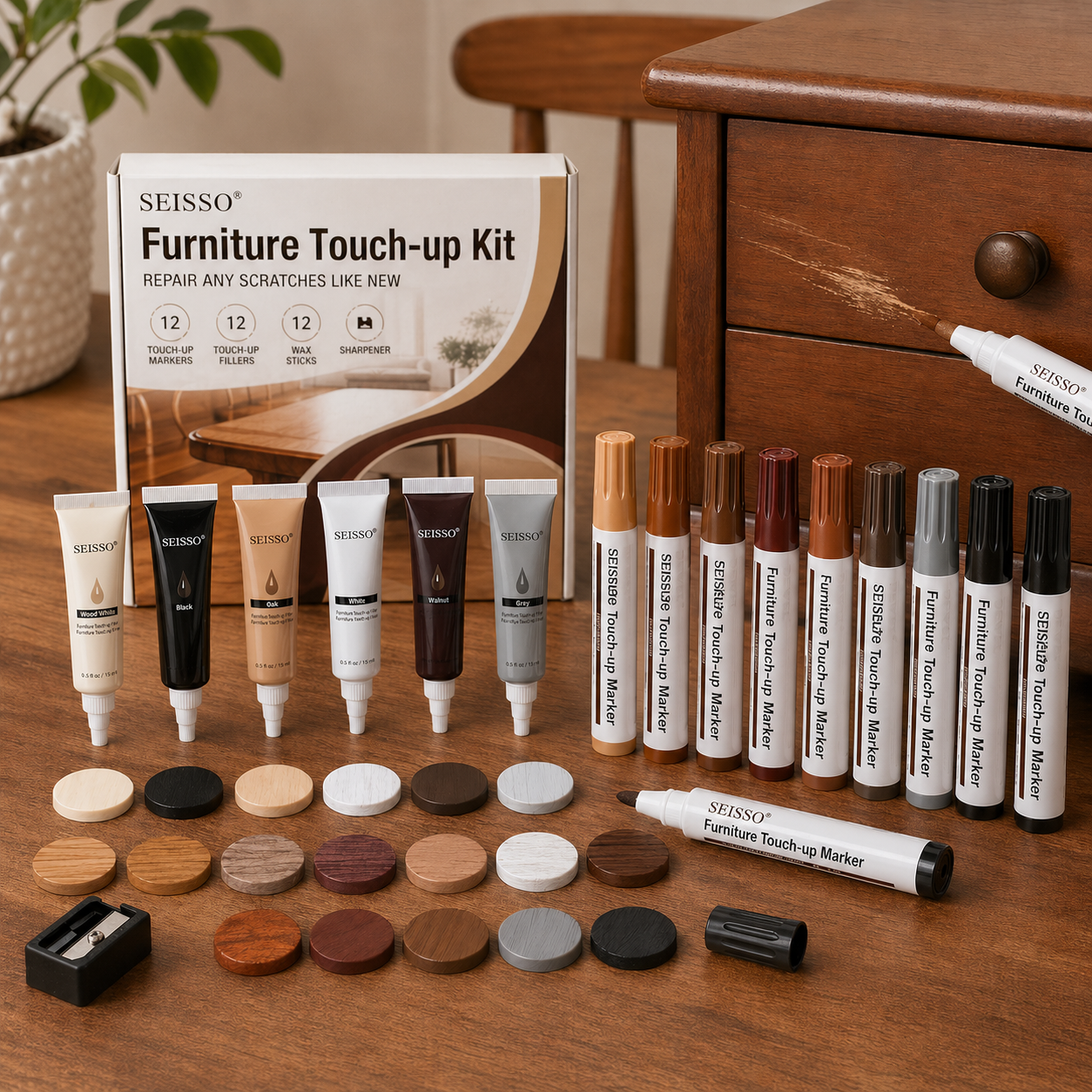 How to Fix Scratched Wood Furniture Without Sanding (Quick & Easy DIY Methods)