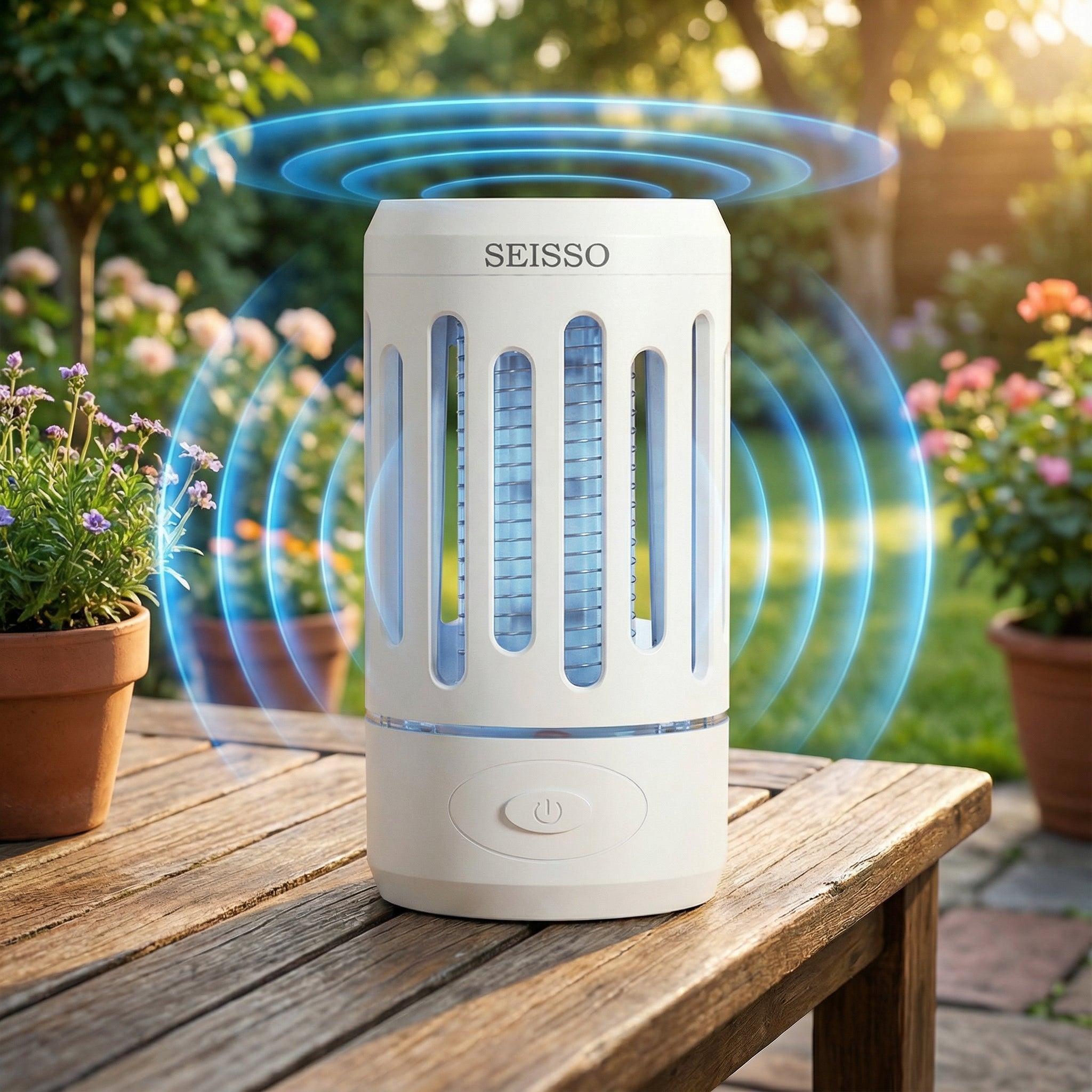 SEISSO Ultrasonic Mosquito Repeller – Safe, Chemical-Free Pest Control