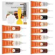 SEISSO 12 Colors Wood Furniture Repair Kit – Scratch Filler & Touch Up