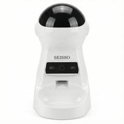 SEISSO Automatic Cat Feeder – 3L Timed Dry Food Dispenser with Portion Control