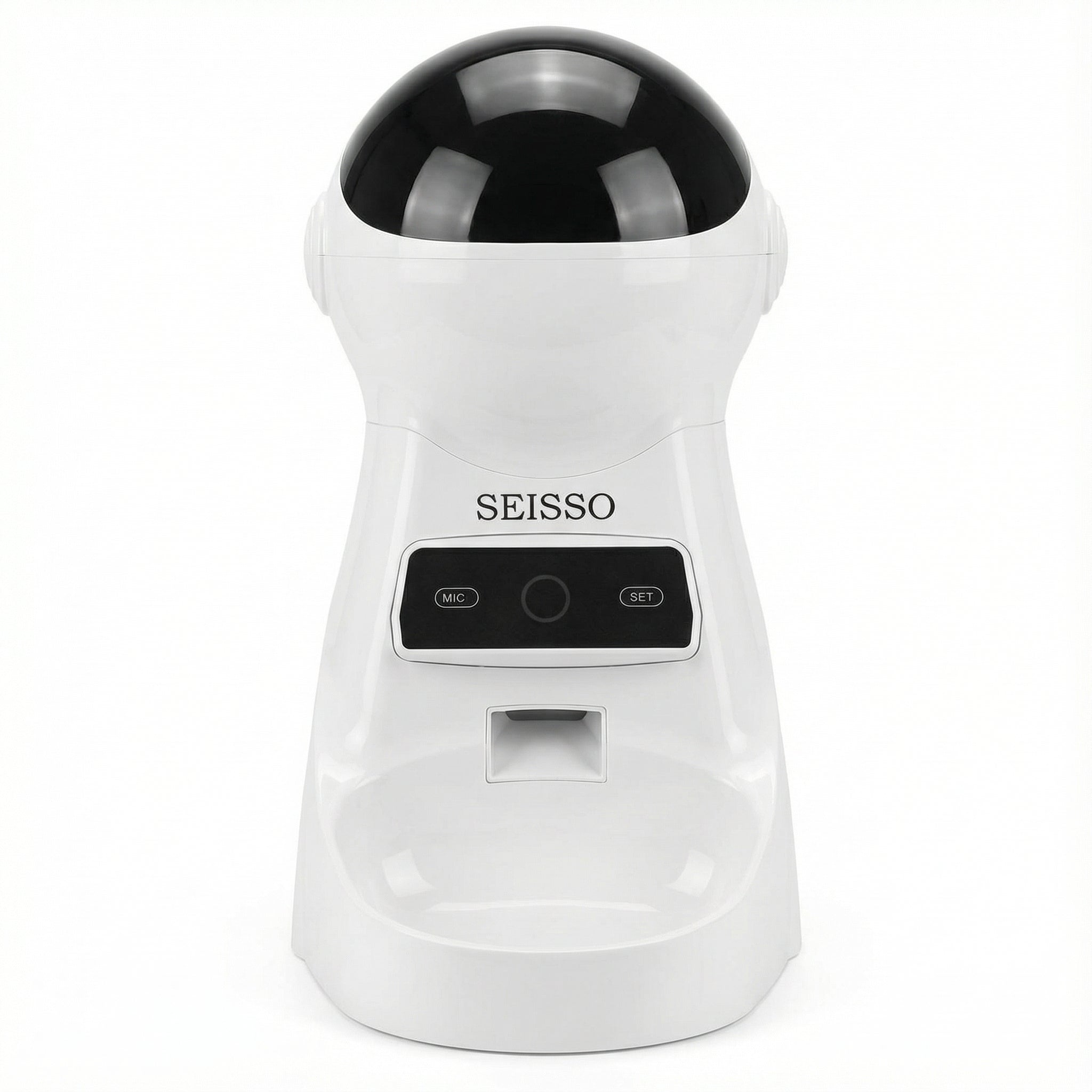 SEISSO Automatic Cat Feeder – 3L Timed Dry Food Dispenser with Portion Control