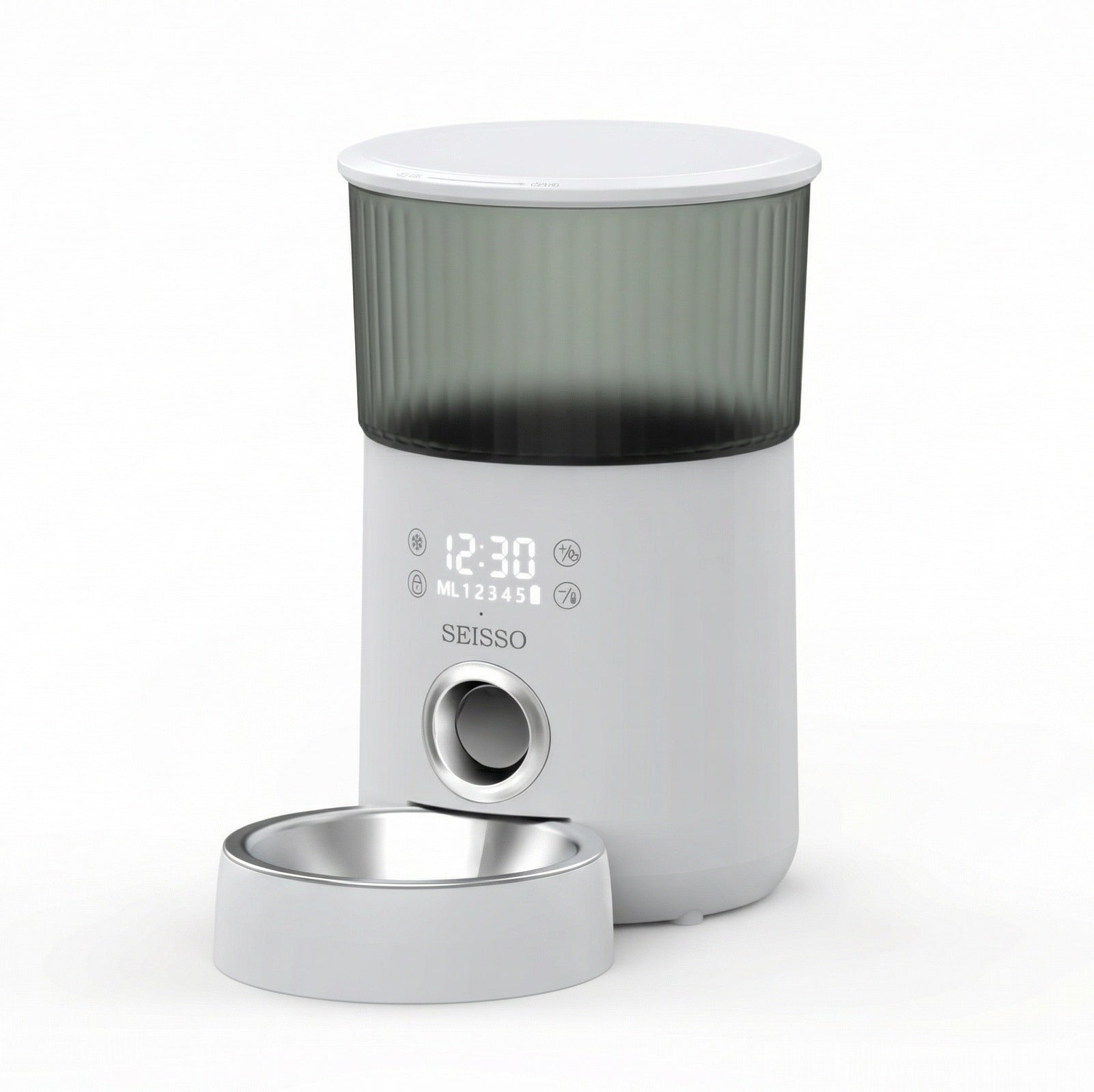 SEISSO Automatic Pet Feeder for Cats & Dogs – 3.5L Timed Food Dispenser