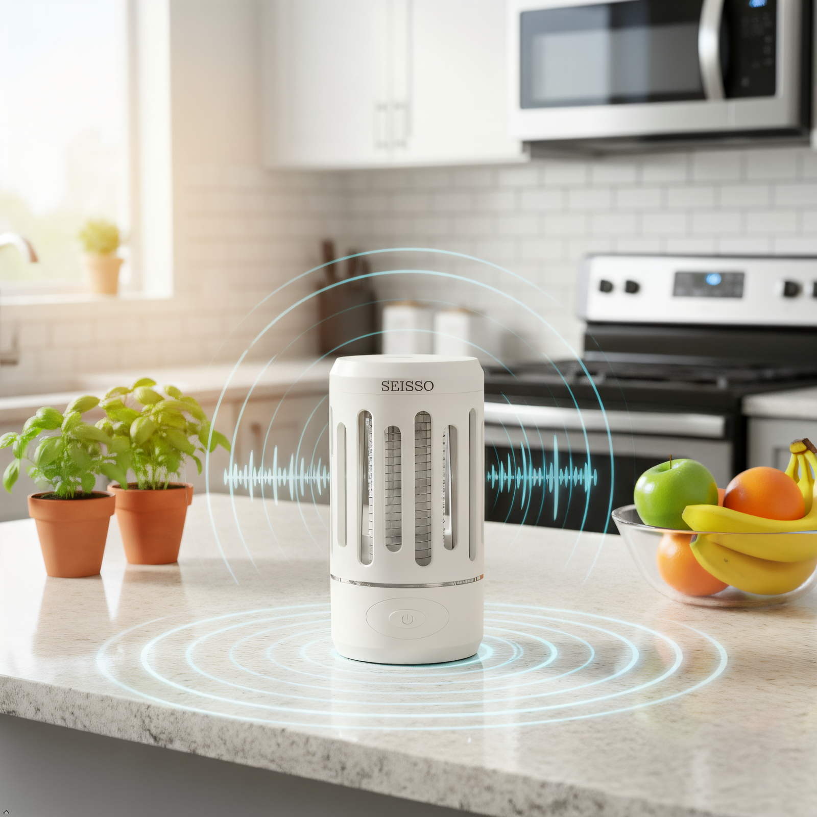 SEISSO Ultrasonic Mosquito Repeller – Safe, Chemical-Free Pest Control