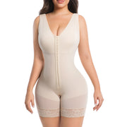 SEISSO コロンビア製シェイプウェア レディース - ヒップアップ＆ジッパークロッチ付きフルボディお腹引き締めボディスーツ