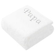 Premium 100% Cotton Bath Towel 600 g/m² – Oversized 70×140 cm | SEISSO Personalised Gift, Perfect for Mum