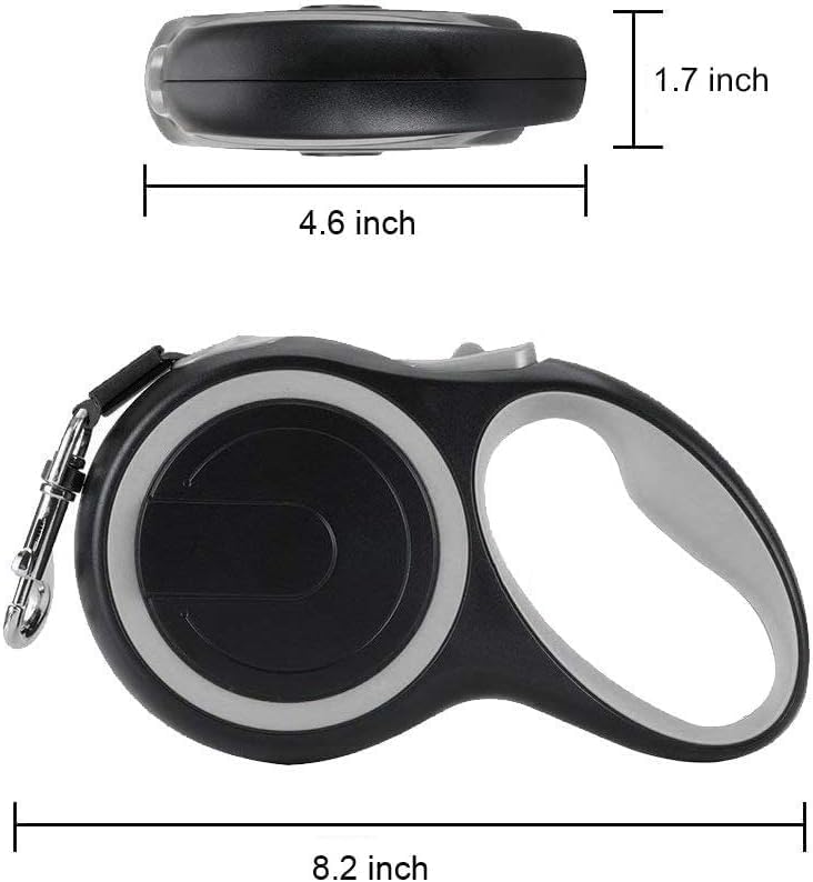 SEISSO Retractable Cat Dog Leash, 26 Foot Dog Walking Leash