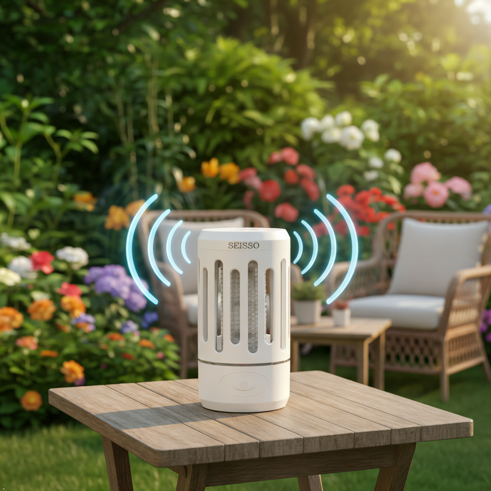 SEISSO Ultrasonic Mosquito Repeller – Safe, Chemical-Free Pest Control