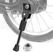 SEISSO Kids Bike Kickstand – Universal Rear Mount for 12"/14"/16"/18"/20"/ Wheels, Single-Side Steel Replacement