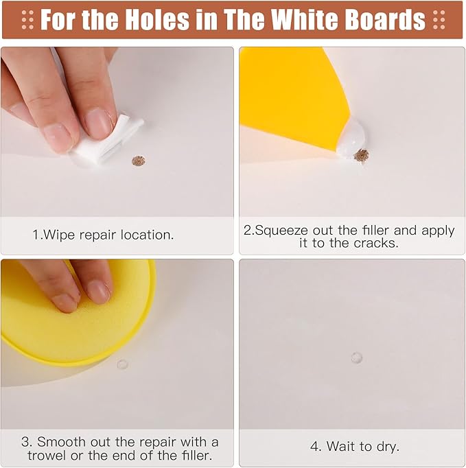 SEISSOP Wood Repair Kit – 12 PCS Fillers & Markers for Furniture Fix