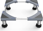 DEWEL Adjustable Mini Fridge & Washer Base Stand, 770LB Capacity
