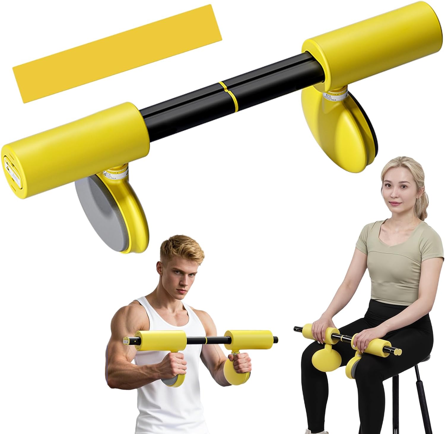 CYFIE Thigh Master Kegel Exerciser, Inner Thigh Exerciser for Women Men, Hip & Pelvic Floor Exercise Devices with 25-30LB Band, Thigh Exercise Equipment for Home Gym Butt & Leg Strength