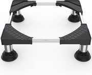 DEWEL Adjustable Mini Fridge & Washing Machine Stand 5"-6.6" Height, 661LB Load, Fits 17"-22"