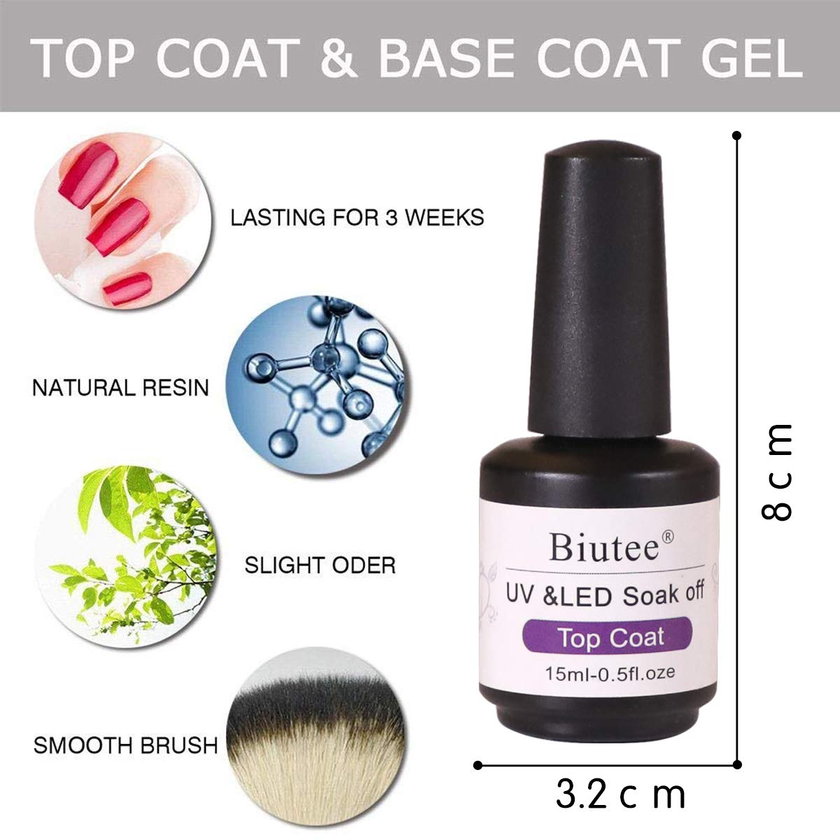 Poly Nail Extension Gel Kit – 7 Colors Builder Gel with Temperature Change, Glitter, Clear & Pink for DIY Manicure at Home